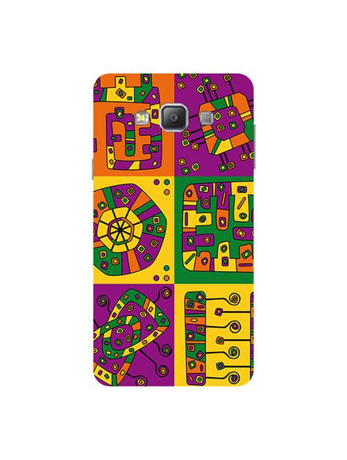 edesignhub designer silicone back cover for samsung galaxy a7 sm-a700 - 10199066 - Very Small Image - 1
