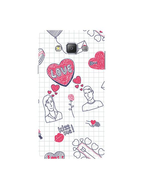 edesignhub designer silicone back cover for samsung galaxy a7 sm-a700 - 10199072 - Very Small Image - 1
