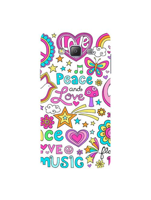 edesignhub designer silicone back cover for samsung galaxy a7 sm-a700 - 10199078 - Very Small Image - 1
