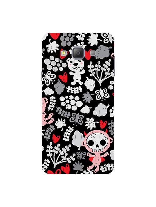 edesignhub designer silicone back cover for samsung galaxy a7 sm-a700 - 10199095 - Very Small Image - 1