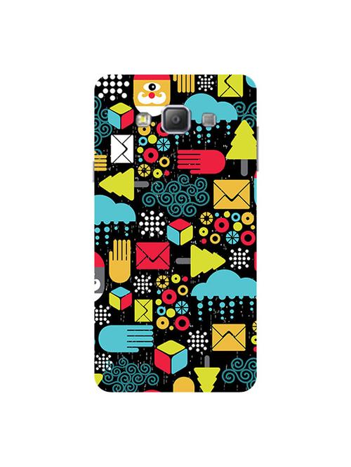 edesignhub designer silicone back cover for samsung galaxy a7 sm-a700 - 10199096 - Very Small Image - 1