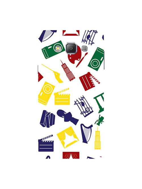 edesignhub designer silicone back cover for samsung galaxy a7 sm-a700 - 10199115 - Very Small Image - 1