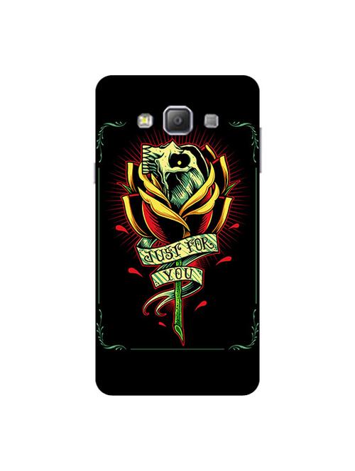 edesignhub designer silicone back cover for samsung galaxy a7 sm-a700 - 10199147 - Very Small Image - 1
