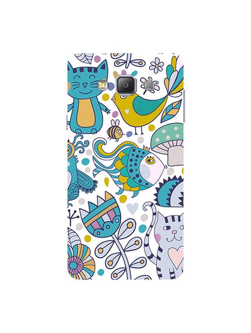 edesignhub designer silicone back cover for samsung galaxy a7 sm-a700 - 10199185 - Very Small Image - 1