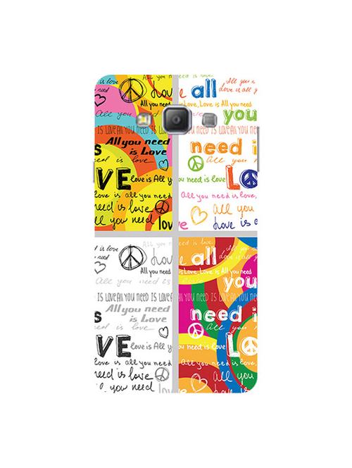 edesignhub designer silicone back cover for samsung galaxy a7 sm-a700 - 10199197 - Very Small Image - 1