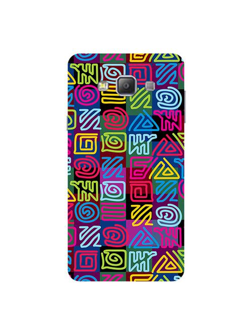 edesignhub designer silicone back cover for samsung galaxy a7 sm-a700 - 10199198 - Very Small Image - 1