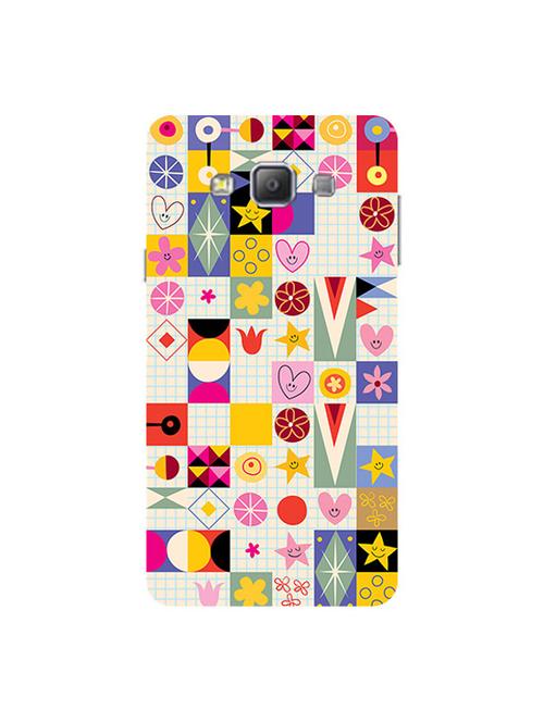 edesignhub designer silicone back cover for samsung galaxy a7 sm-a700 - 10199200 - Very Small Image - 1