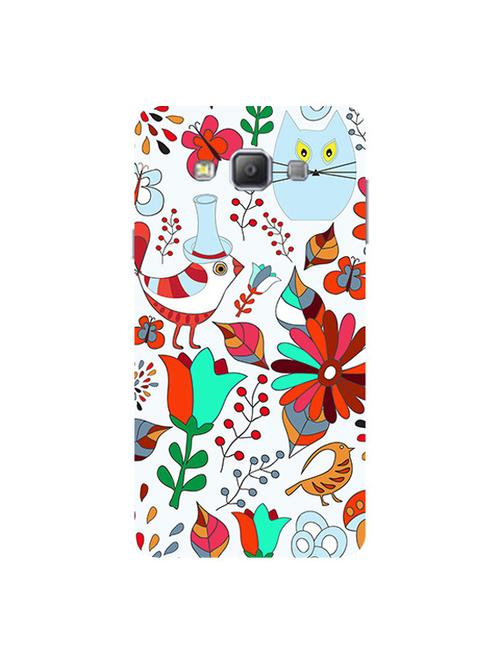 edesignhub designer silicone back cover for samsung galaxy a7 sm-a700 - 10199230 - Very Small Image - 1