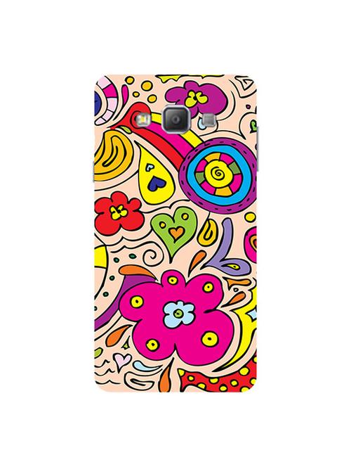 edesignhub designer silicone back cover for samsung galaxy a7 sm-a700 - 10199237 - Very Small Image - 1