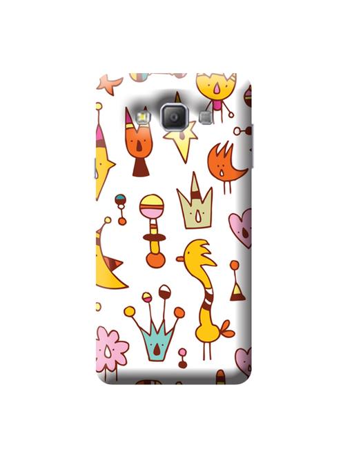 edesignhub designer silicone back cover for samsung galaxy a7 sm-a700 - 10199241 - Very Small Image - 1