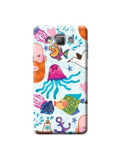 edesignhub designer silicone back cover for samsung galaxy a7 sm-a700 - 10199255 - Very Small Image - 1
