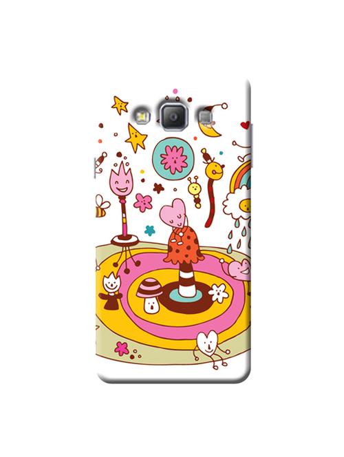 edesignhub designer silicone back cover for samsung galaxy a7 sm-a700 - 10199257 - Very Small Image - 1