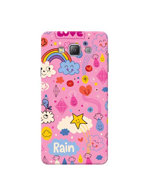 edesignhub designer silicone back cover for samsung galaxy a7 sm-a700 - 10199285 - Very Small Image - 1