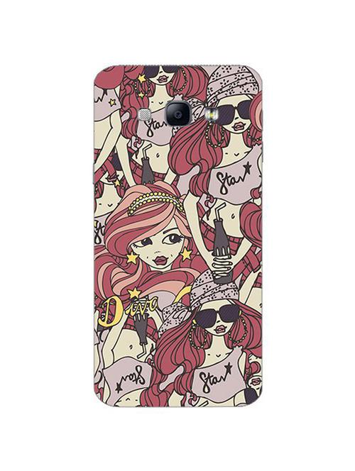 edesignhub designer silicone back cover for samsung galaxy a8 sm-a800f - 10199405 - Very Small Image - 1