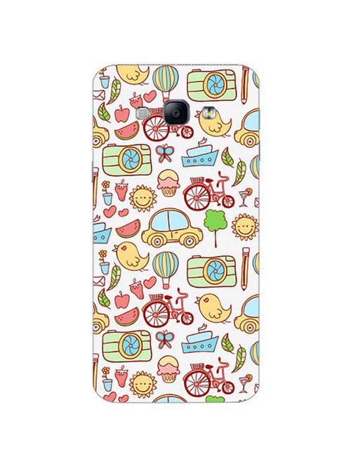 edesignhub designer silicone back cover for samsung galaxy a8 sm-a800f - 10199423 - Very Small Image - 1