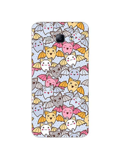 edesignhub designer silicone back cover for samsung galaxy a8 sm-a800f - 10199496 - Very Small Image - 1