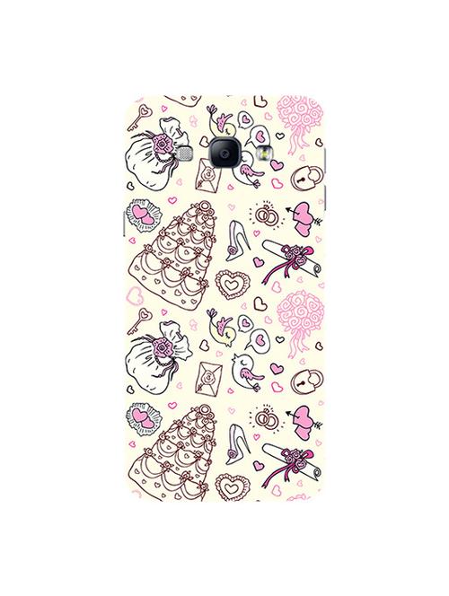 edesignhub designer silicone back cover for samsung galaxy a8 sm-a800f - 10199575 - Very Small Image - 1
