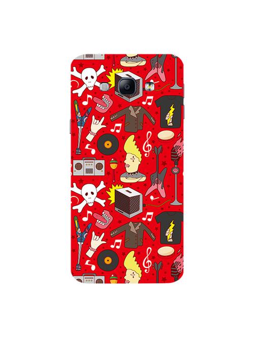 edesignhub designer silicone back cover for samsung galaxy a8 sm-a800f - 10199605 - Very Small Image - 1