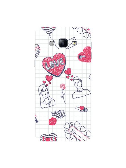 edesignhub designer silicone back cover for samsung galaxy a8 sm-a800f - 10199636 - Very Small Image - 1