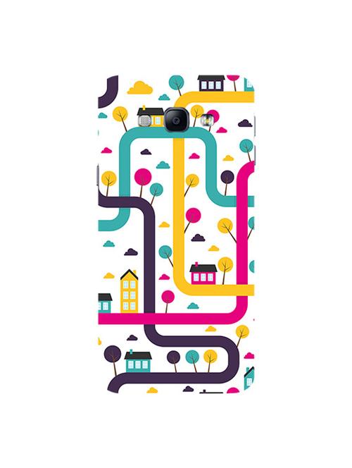 edesignhub designer silicone back cover for samsung galaxy a8 sm-a800f - 10199654 - Very Small Image - 1