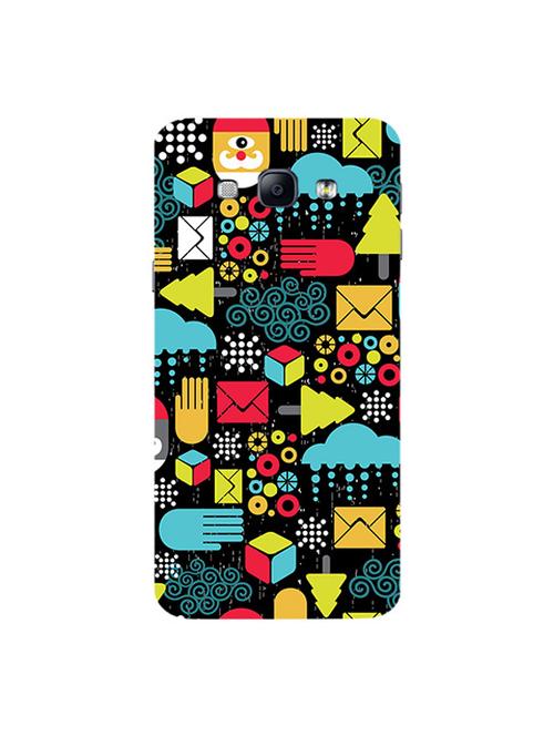 edesignhub designer silicone back cover for samsung galaxy a8 sm-a800f - 10199660 - Very Small Image - 1