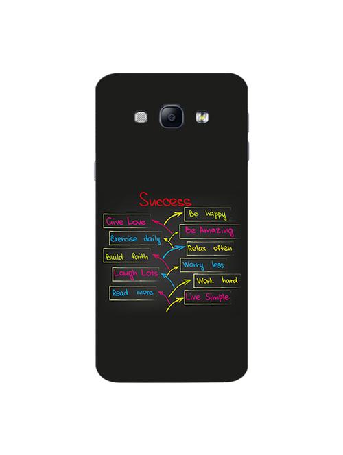 edesignhub designer silicone back cover for samsung galaxy a8 sm-a800f - 10199688 - Very Small Image - 1