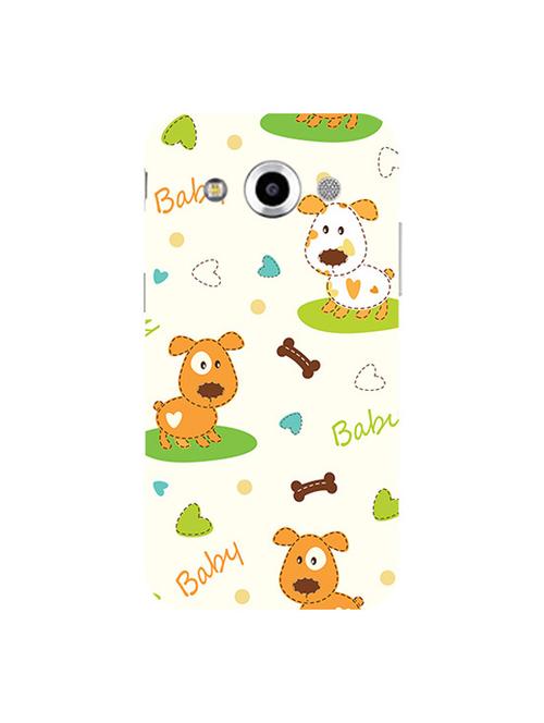 edesignhub designer silicone back cover for samsung galaxy core max - 10200110 - Very Small Image - 1