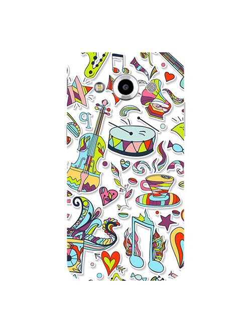 edesignhub designer silicone back cover for samsung galaxy core max - 10200122 - Very Small Image - 1