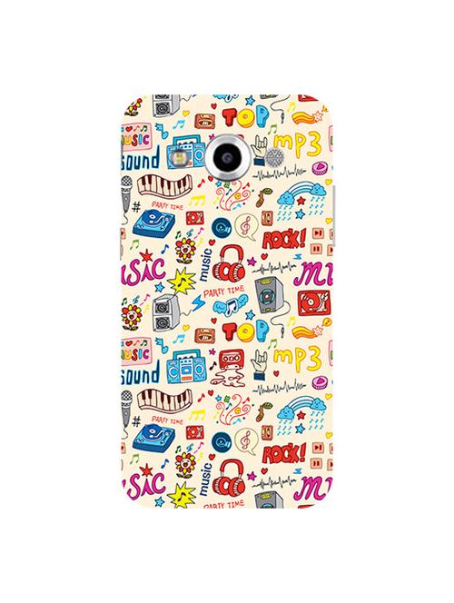edesignhub designer silicone back cover for samsung galaxy core max - 10200143 - Very Small Image - 1