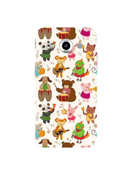 edesignhub designer silicone back cover for samsung galaxy core max - 10200159 - Very Small Image - 1