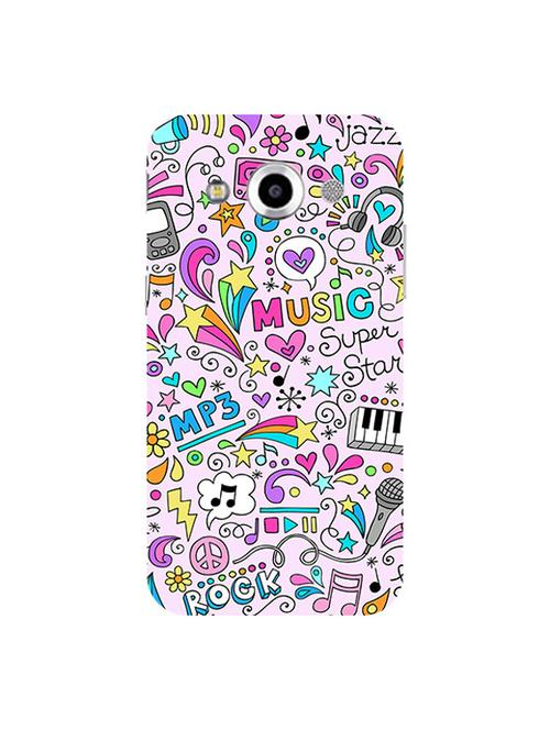 edesignhub designer silicone back cover for samsung galaxy core max - 10200182 - Very Small Image - 1