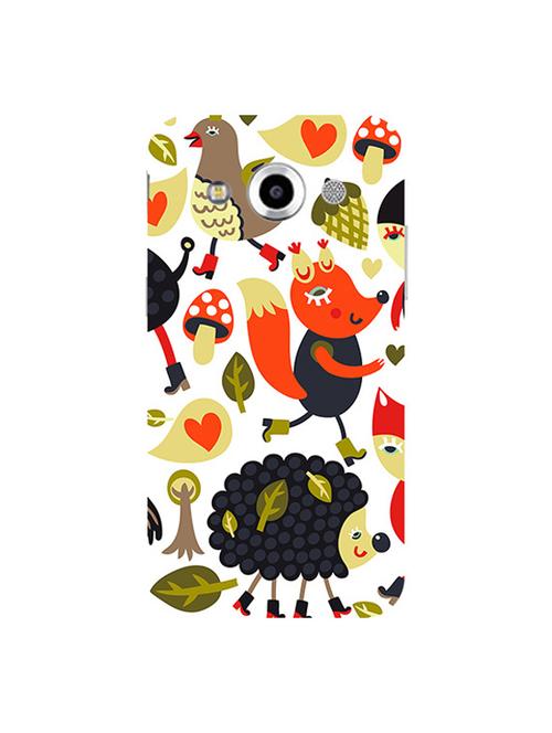 edesignhub designer silicone back cover for samsung galaxy core max - 10200187 - Very Small Image - 1