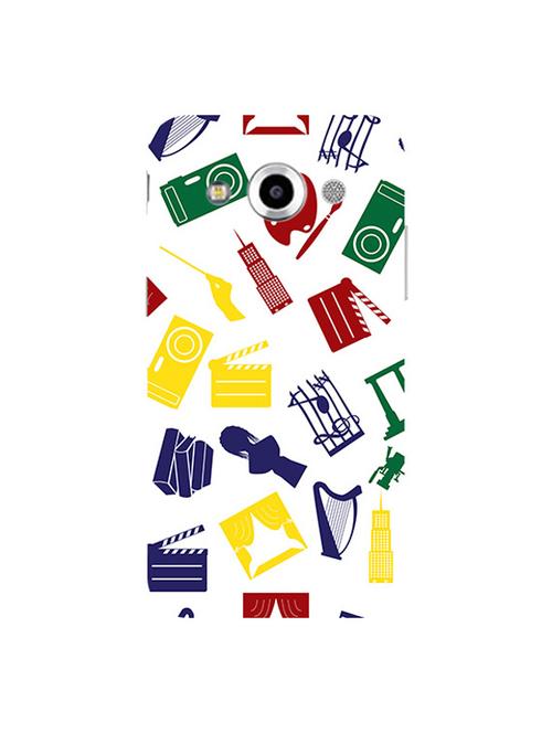 edesignhub designer silicone back cover for samsung galaxy core max - 10200218 - Very Small Image - 1