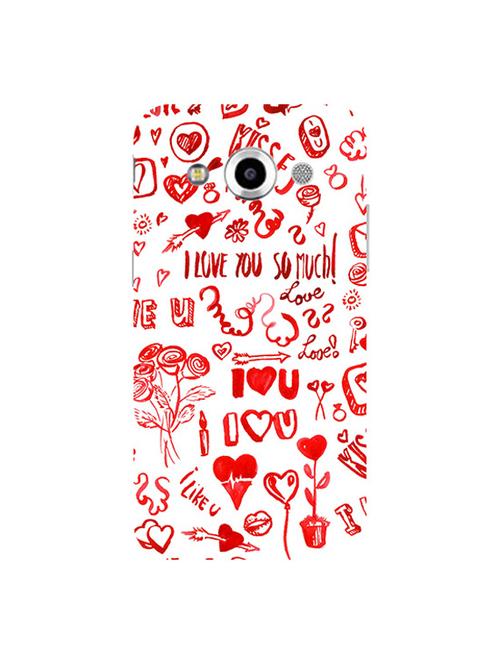 edesignhub designer silicone back cover for samsung galaxy core max - 10200278 - Very Small Image - 1