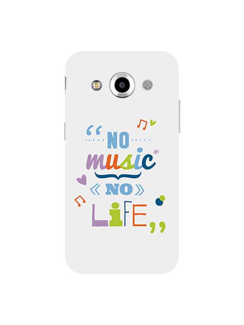 edesignhub designer silicone back cover for samsung galaxy core max - 10200317 - Very Small Image - 1