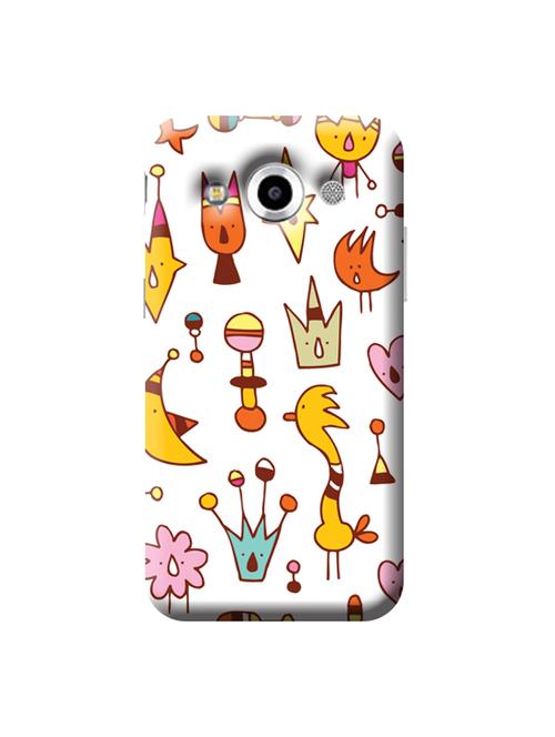 edesignhub designer silicone back cover for samsung galaxy core max - 10200344 - Very Small Image - 1