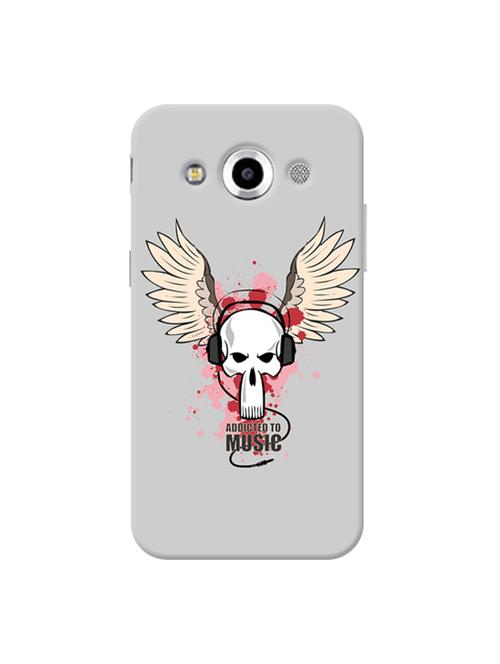 edesignhub designer silicone back cover for samsung galaxy core max - 10200355 - Very Small Image - 1
