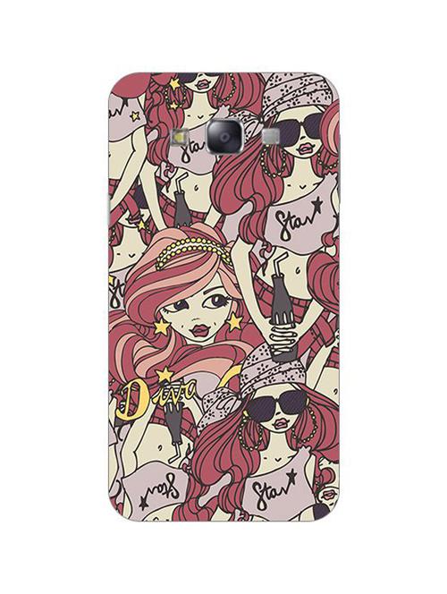 edesignhub designer silicone back cover for samsung galaxy e7 sm e700 - 10200400 - Very Small Image - 1