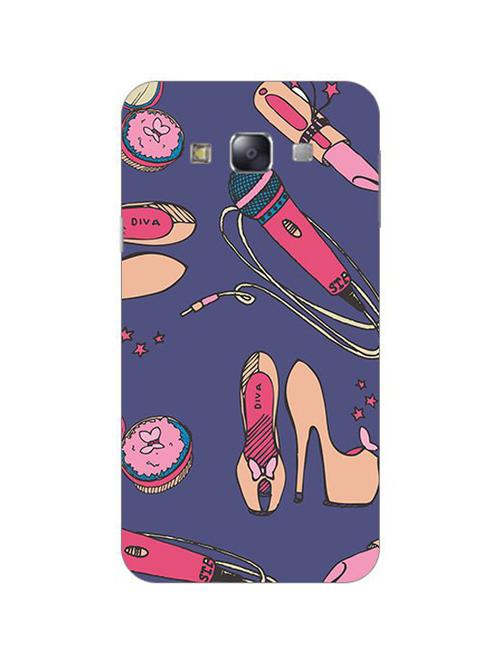 edesignhub designer silicone back cover for samsung galaxy e7 sm e700 - 10200401 - Very Small Image - 1