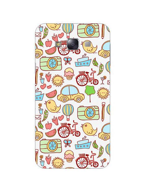 edesignhub designer silicone back cover for samsung galaxy e7 sm e700 - 10200418 - Very Small Image - 1