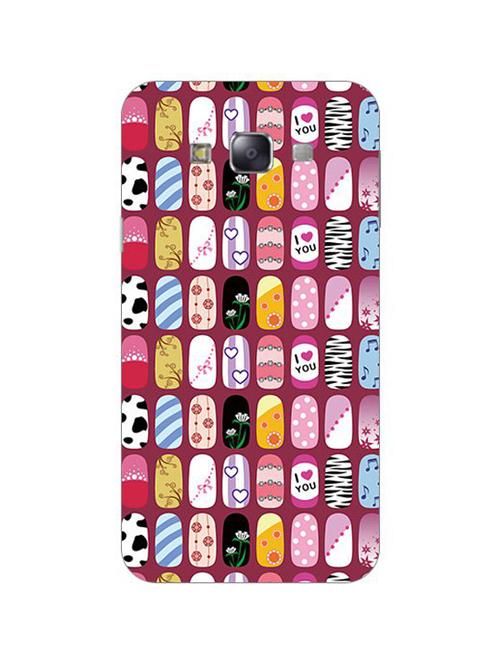 edesignhub designer silicone back cover for samsung galaxy e7 sm e700 - 10200429 - Very Small Image - 1