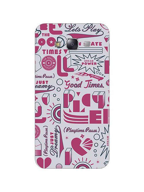 edesignhub designer silicone back cover for samsung galaxy e7 sm e700 - 10200506 - Very Small Image - 1