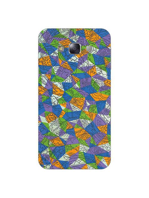 edesignhub designer silicone back cover for samsung galaxy e7 sm e700 - 10200610 - Very Small Image - 1