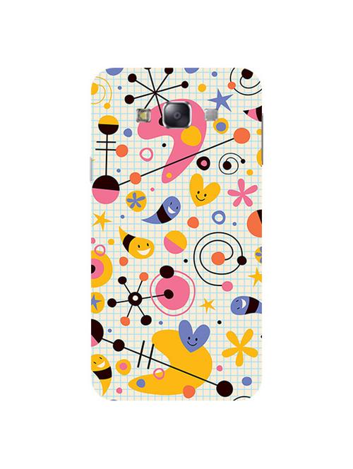 edesignhub designer silicone back cover for samsung galaxy e7 sm e700 - 10200668 - Very Small Image - 1