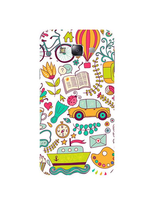 edesignhub designer silicone back cover for samsung galaxy e7 sm e700 - 10200687 - Very Small Image - 1
