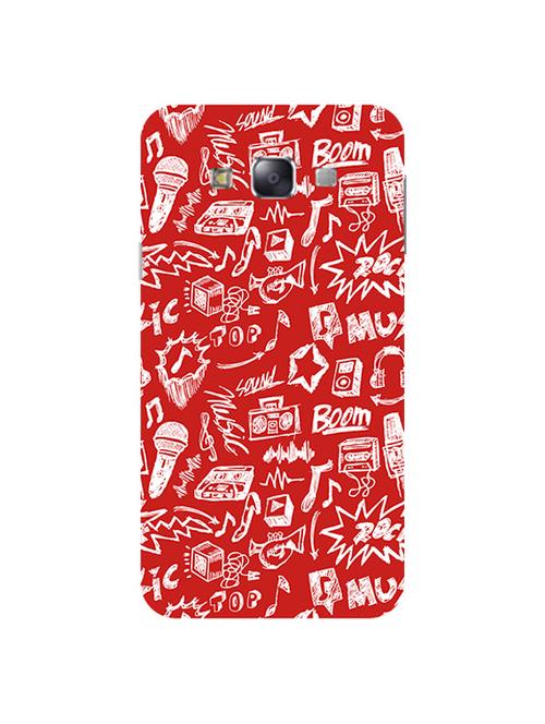 edesignhub designer silicone back cover for samsung galaxy e7 sm e700 - 10200708 - Very Small Image - 1