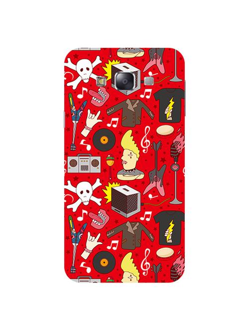 edesignhub designer silicone back cover for samsung galaxy e7 sm e700 - 10200710 - Very Small Image - 1