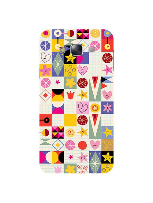 edesignhub designer silicone back cover for samsung galaxy e7 sm e700 - 10200869 - Very Small Image - 1
