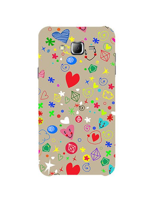 edesignhub designer silicone back cover for samsung galaxy j7 sm j700f - 10204319 - Very Small Image - 1