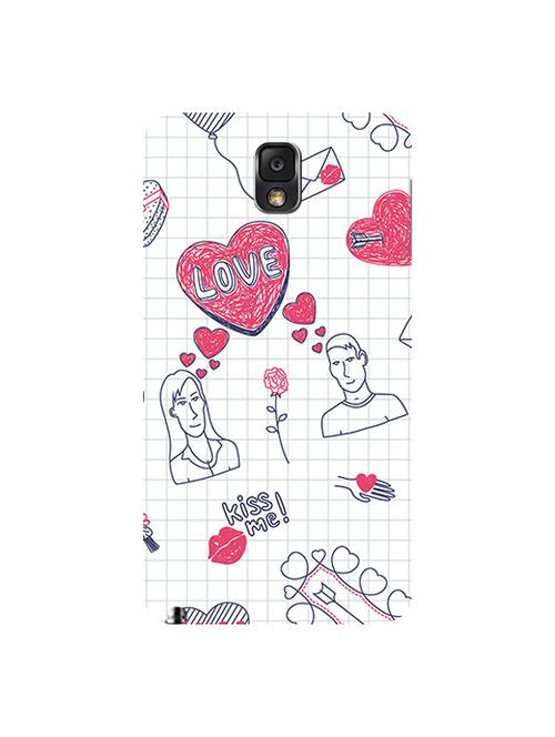 edesignhub designer silicone back cover for samsung galaxy note 3 n9000 - 10205107 - Very Small Image - 1